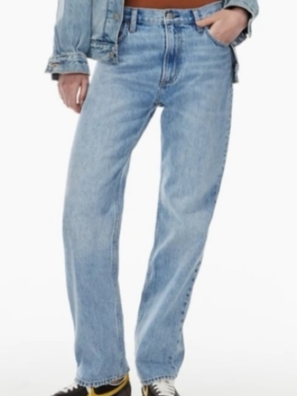 Denim Forum Tomboy low rise baggy